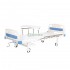 Ліжко лікарняне “БІОМЕД” FB-23 ( 2-секційне, механічне) на колесах Ліжко лікарняне “БІОМЕД” FB-23 ( 2-секційне, механічне) на колесах